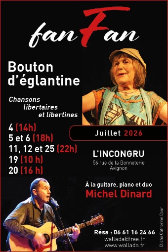 Bouton d’églantine, chansons libertaires et libertines