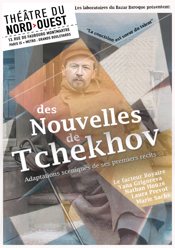 Des Nouvelles de Tcheckhov, théâtre Nord Ouest Parisien