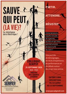 Colloque SERPSY du 25 septembre 2026 Avignon théâtre des Carmes